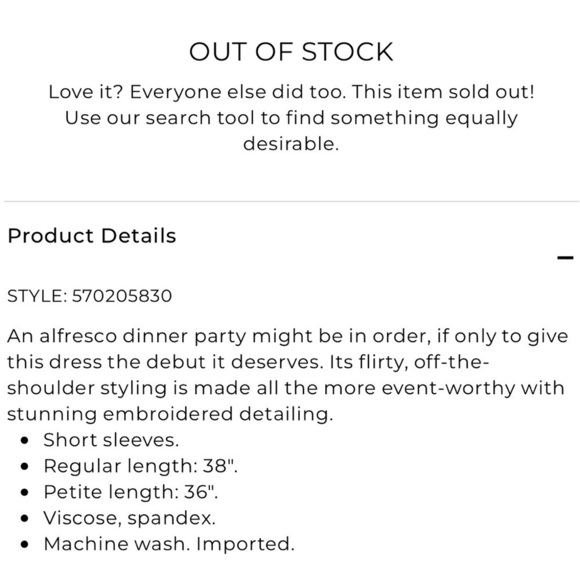 Chico’s Embroidered Hem Off The Shoulder Dress in Red Size 0 - Picture 11 of 12